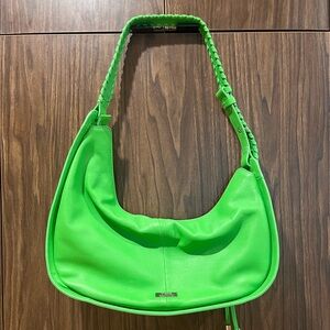 Vince Camuto Hayes Leather Green Oasis Shoulder Bag / Purse
